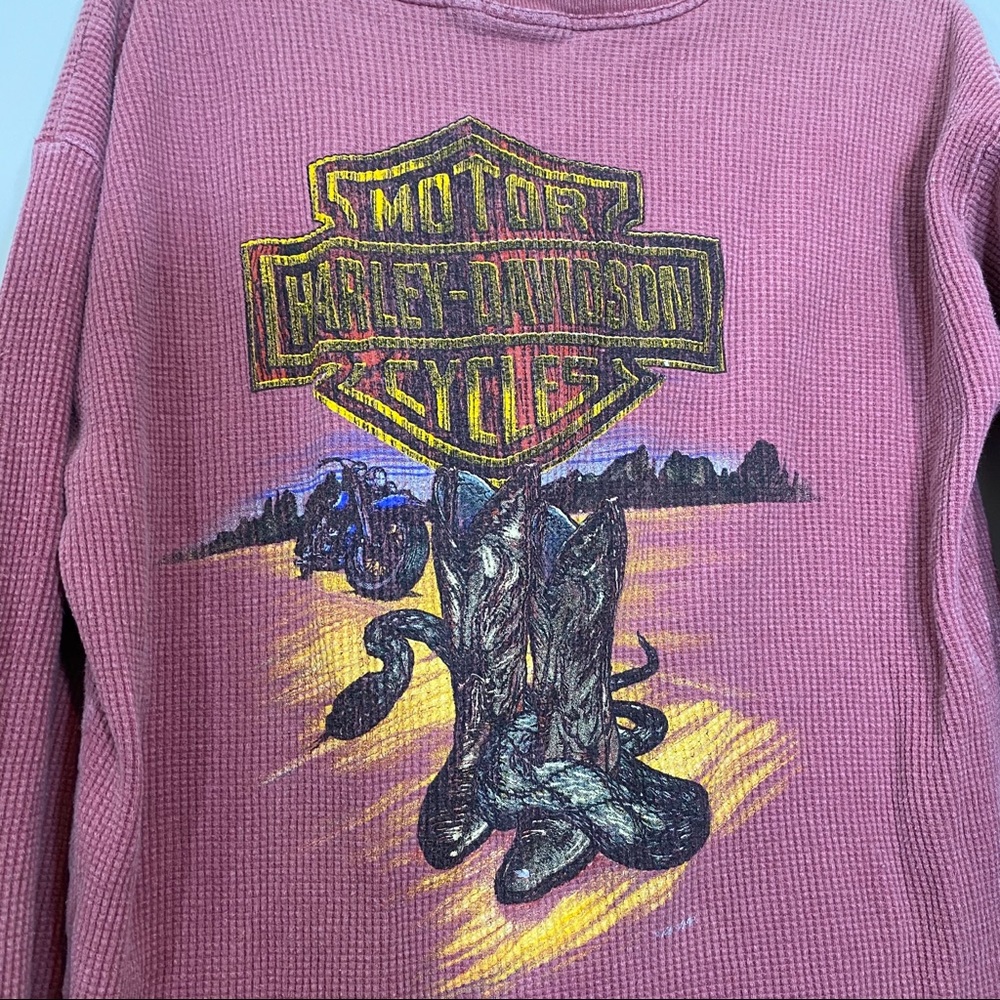 1980'S VINTAGE HARLEY DAVIDSON WAFFLE THERMAL XL